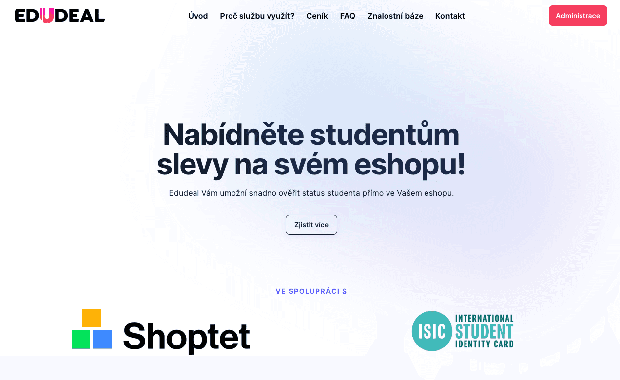 Edudeal - Ověření statusu studenta